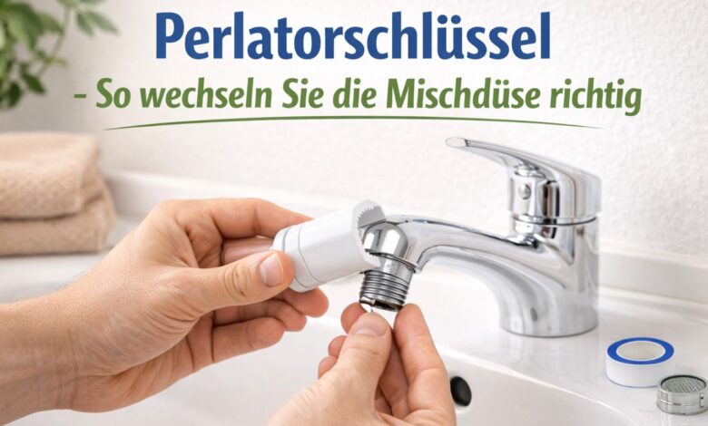 Perlatorschlüssel [Bild mit Hilfe von KI erstellt]