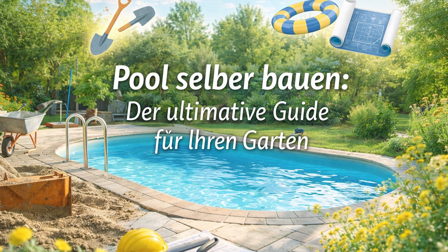 Pool selber bauen: Der ultimative Guide für Ihren Garten