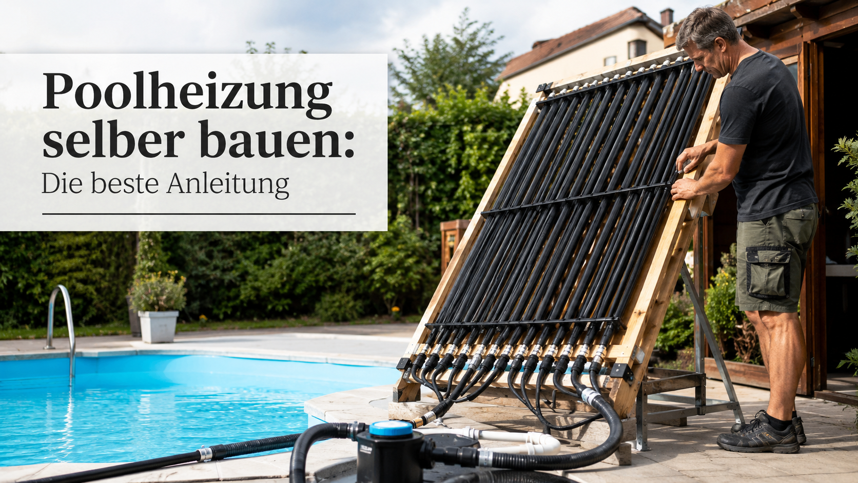 Poolheizung selber bauen: Die beste Anleitung 2026