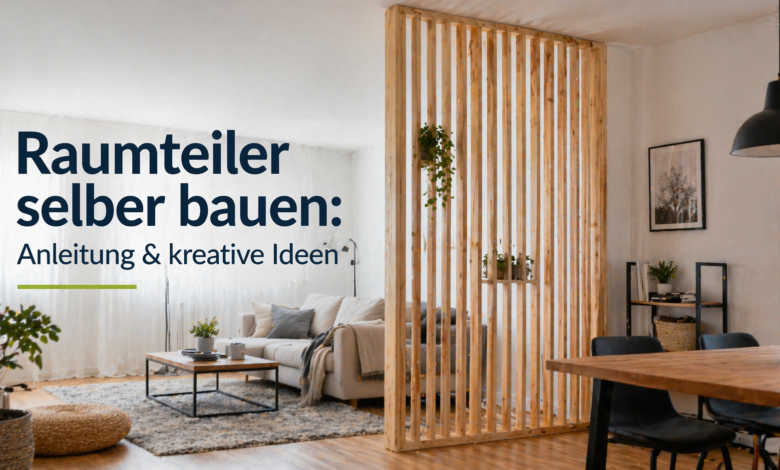 Raumteiler selber bauen