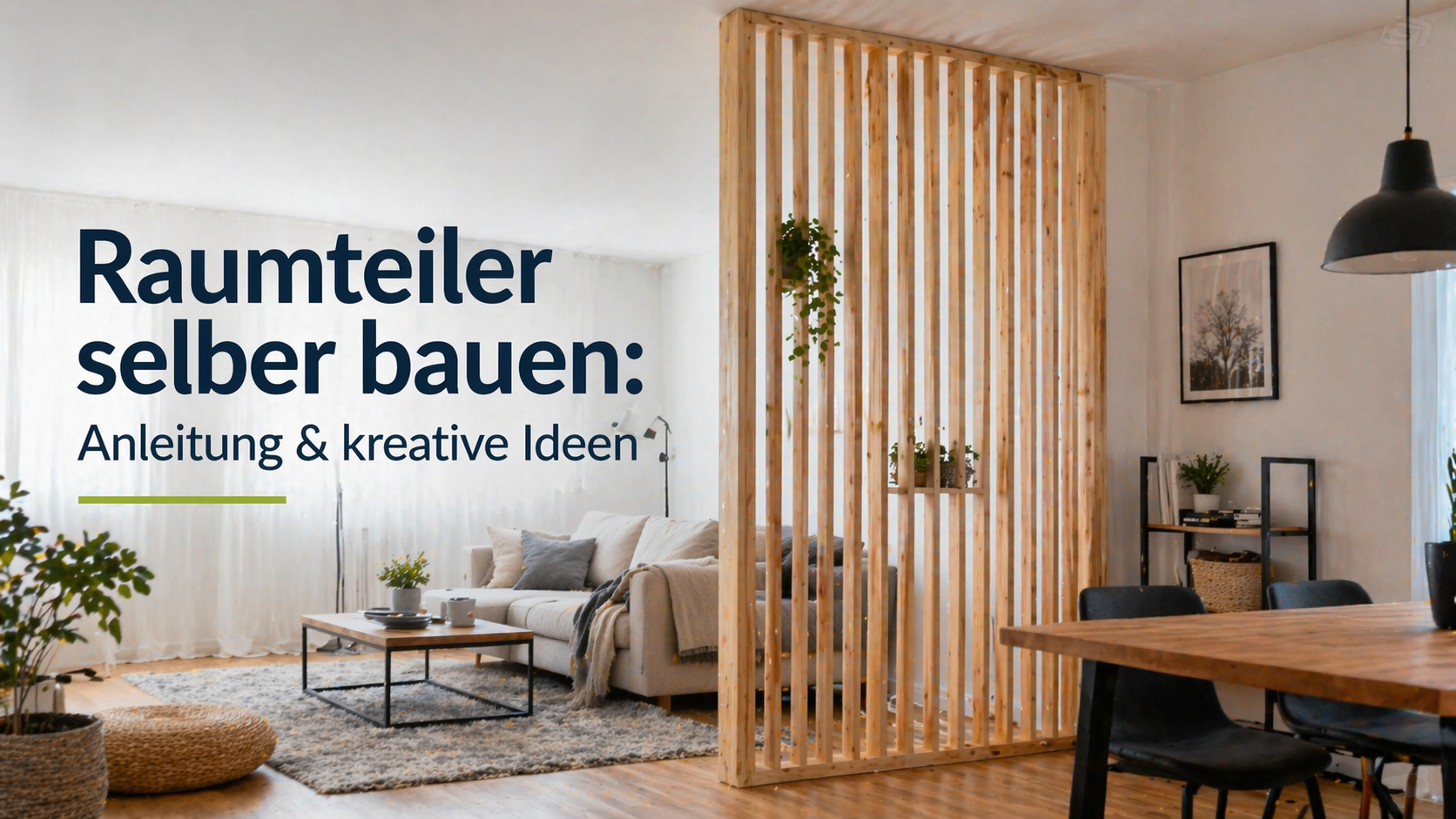 Raumteiler selber bauen: Anleitung & kreative Ideen