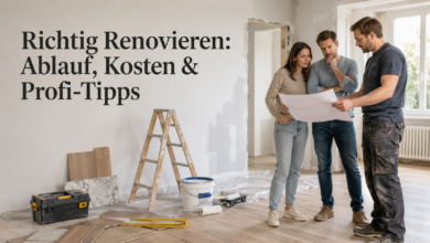 Richtig Renovieren [Bildinhalt mit KI erstellt]