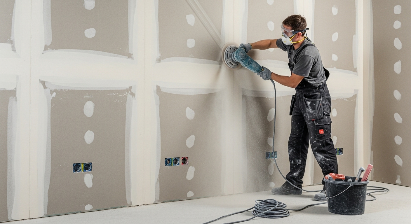Rigips schleifen – Praxistipps vom Fachmann