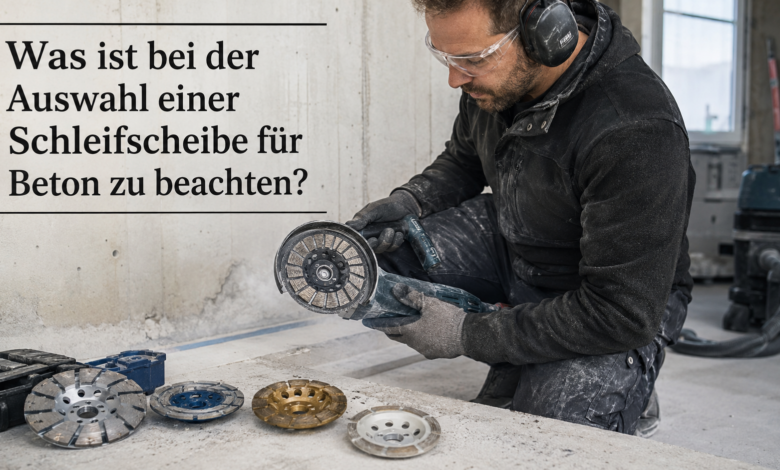 Schleifscheibe für Beton [Bild mit Hilfe von KI erstellt]