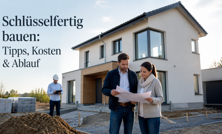 Schluesselfertig bauen [Bild mit Hilfe von KI erstellt]