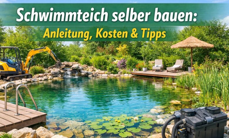 Schwimmteich selber bauen