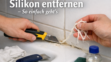 Silikon entfernen