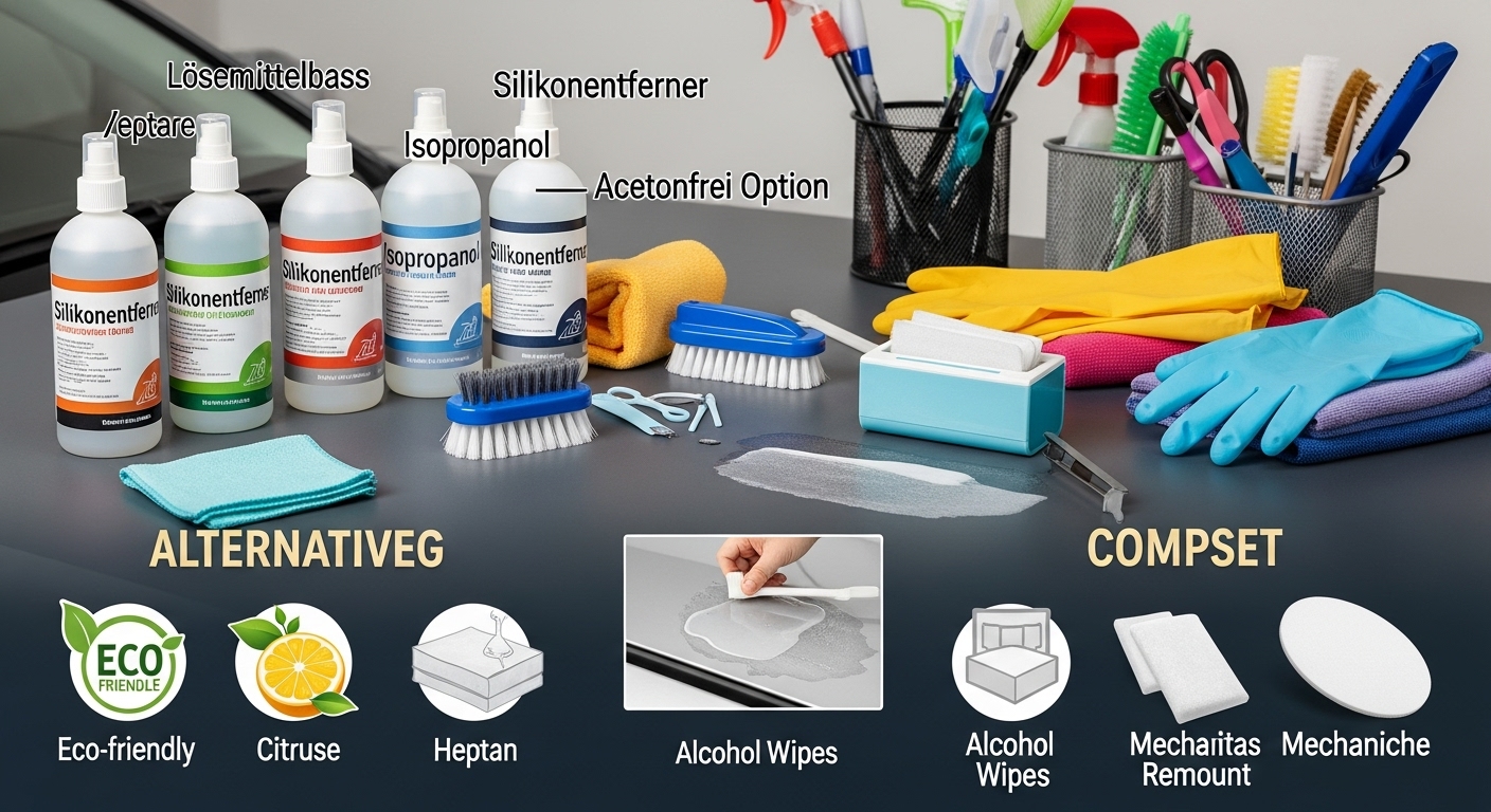 Silikonentferner – Anwendung, Inhaltsstoffe und Alternativen