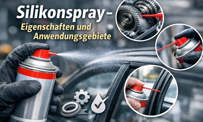 Silikonspray Eigenschaften und Anwendungsgebiete [Bild mit Hilfe von KI erstellt]