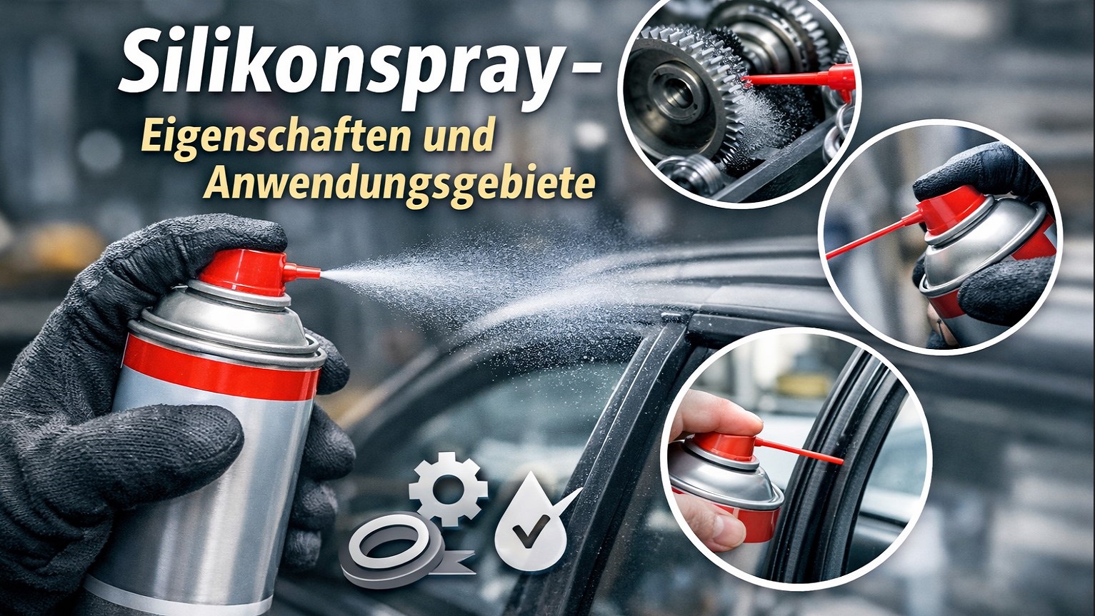 Silikonspray – Eigenschaften und Anwendungsgebiete