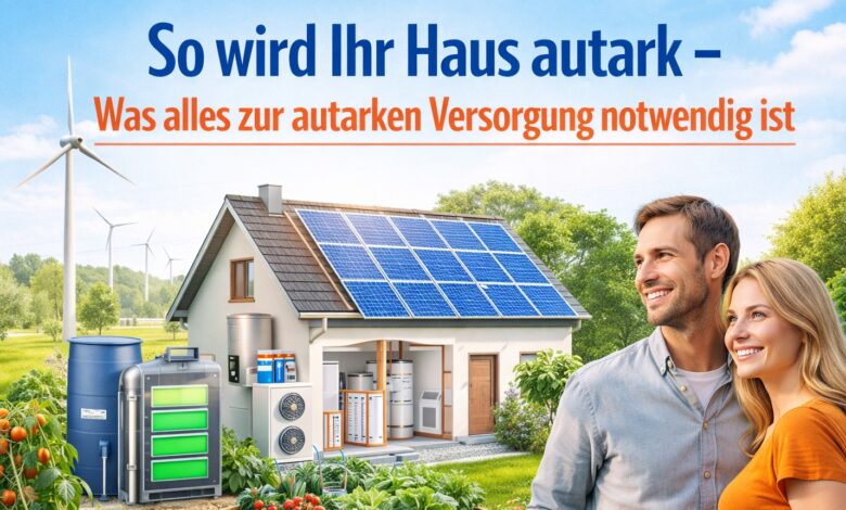 So wird Ihr Haus autark