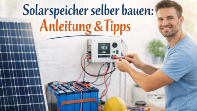 Solarspeicher selber bauen