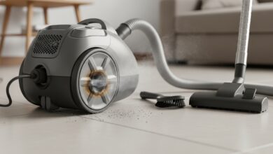 Staubsauger riecht verbrannt