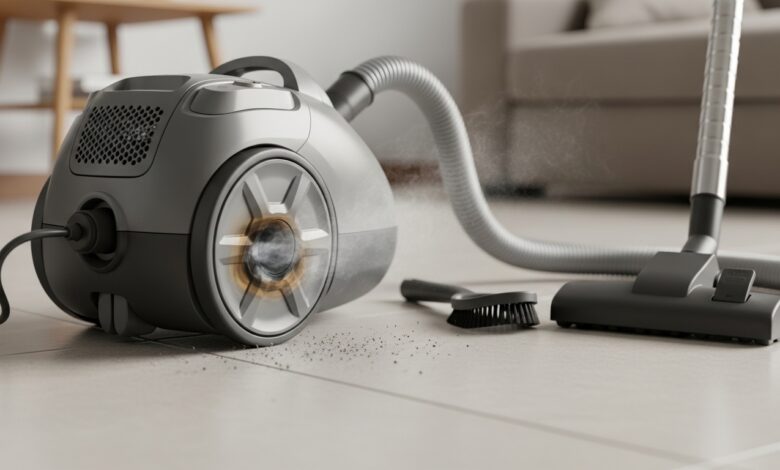 Staubsauger riecht verbrannt