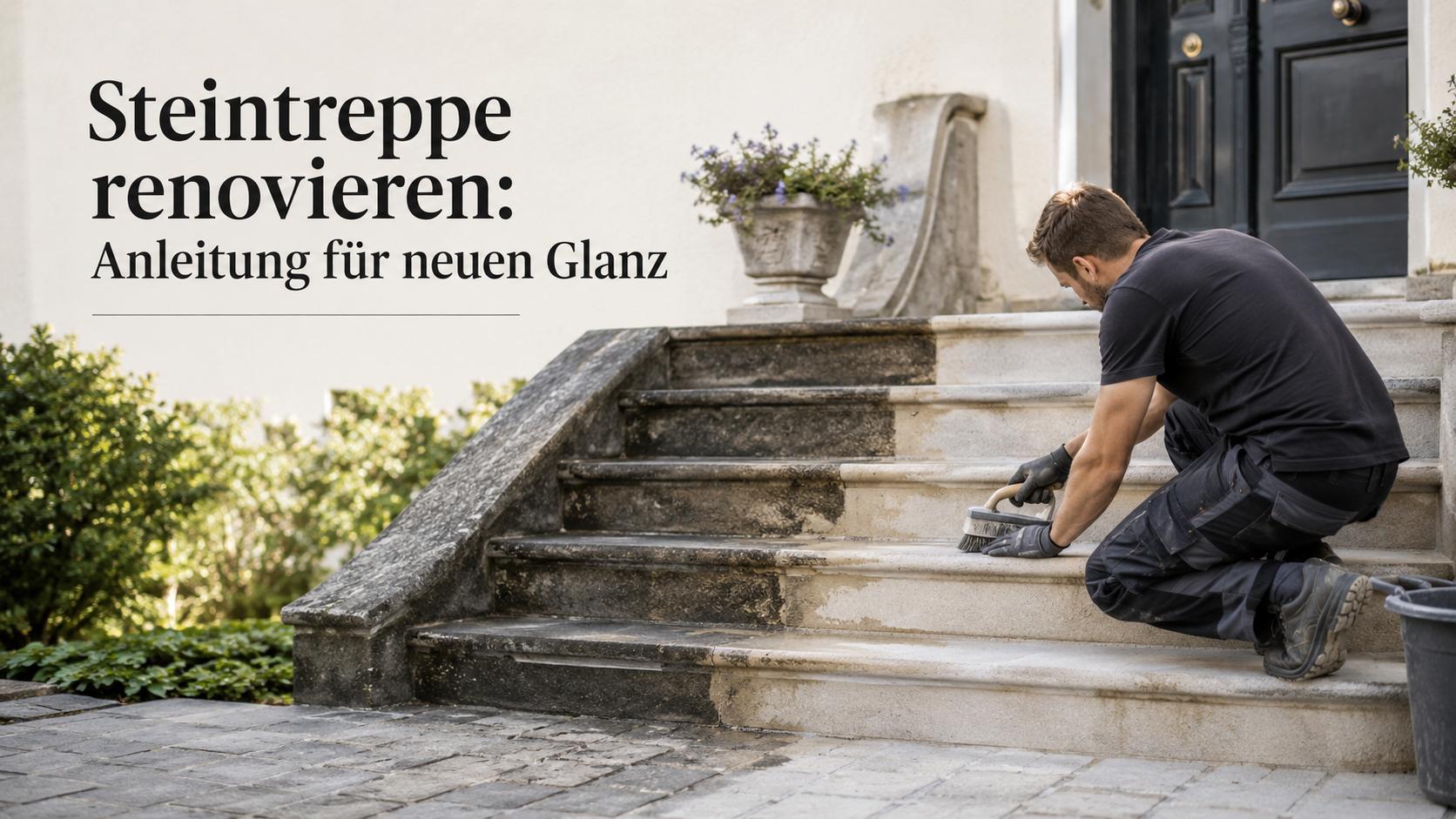 Steintreppe renovieren: Anleitung für neuen Glanz