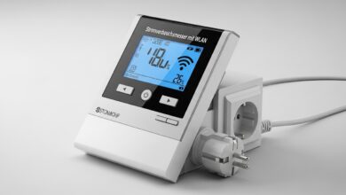Stromverbrauchsmesser mit WLAN