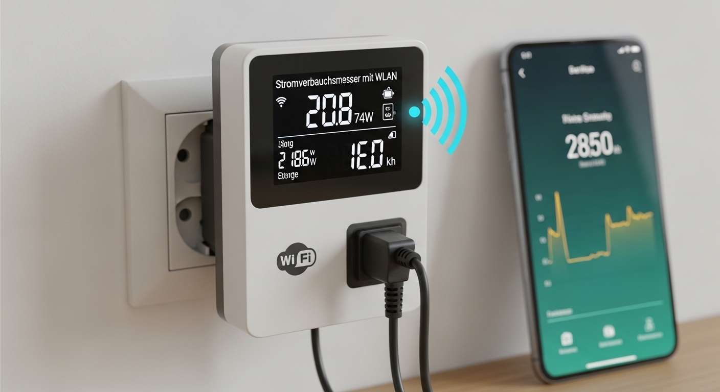 Stromverbrauchsmesser mit WLAN