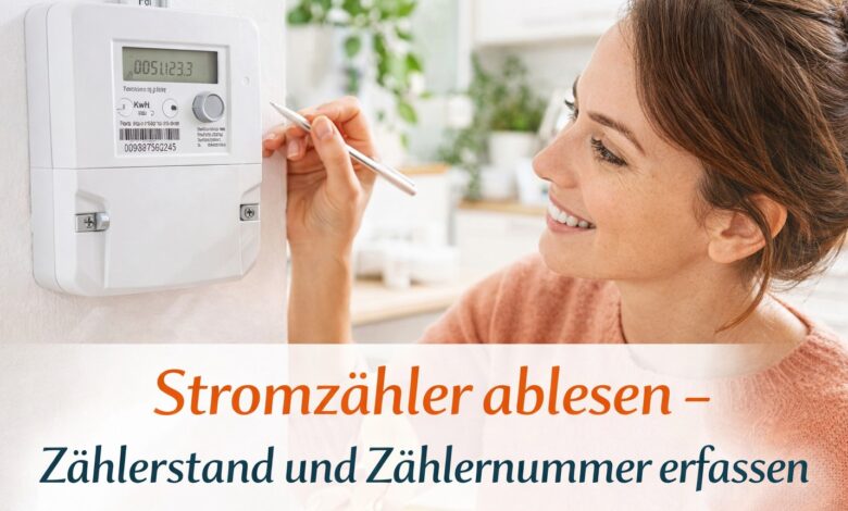 Stromzähler ablesen