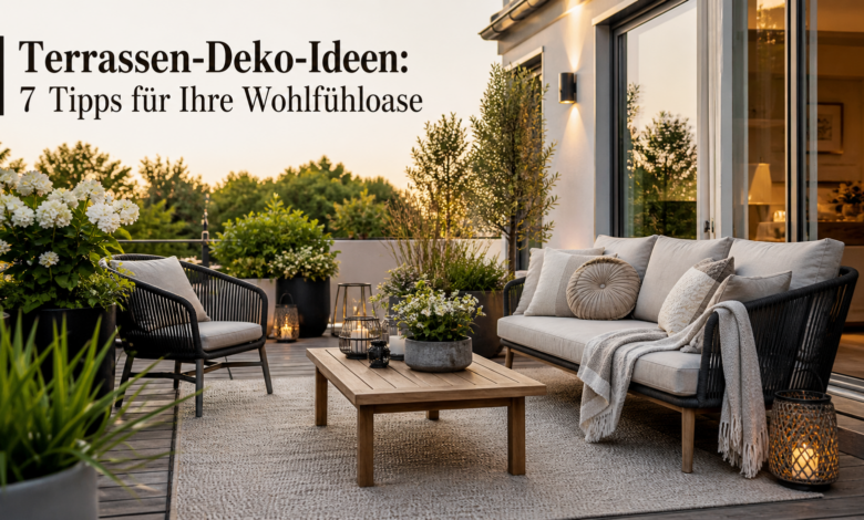 Terrassen Deko Ideen