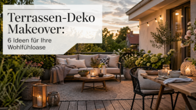 Terrassen Deko Makeover [Bild mit Hilfe von KI erstellt]