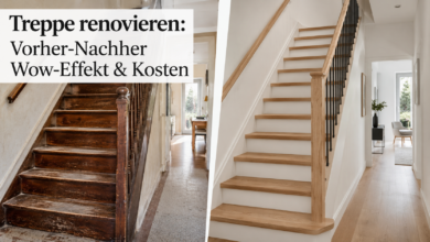Treppe renovieren