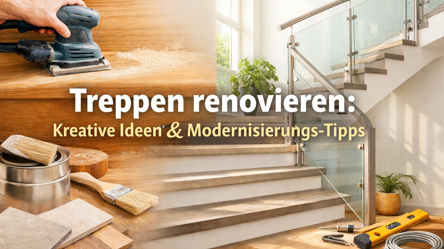 Treppen renovieren: Kreative Ideen & Modernisierungs-Tipps