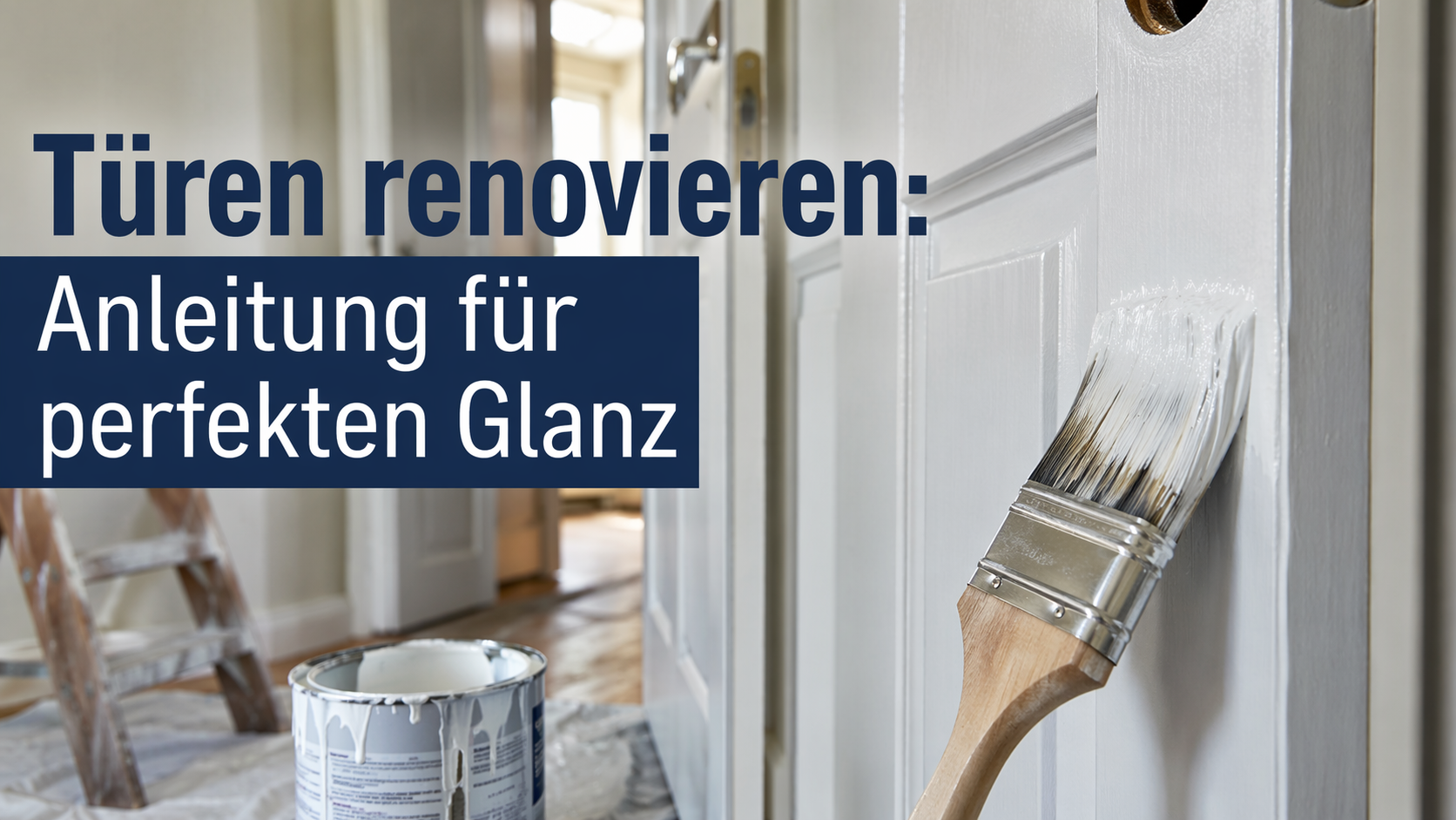 Türen renovieren: Anleitung für perfekten Glanz