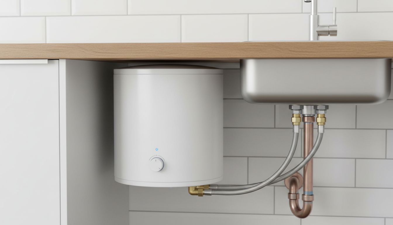 Untertischboiler druckfest 5 Liter zur Warmwasserbereitung