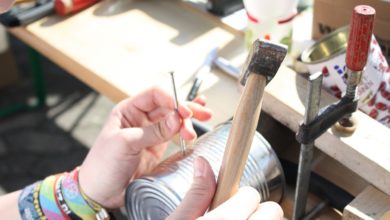 Upcycling mit entrümpelten Keller- und Gartenfunden