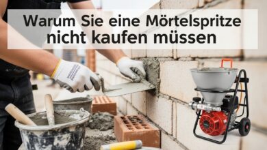Warum Sie eine Moertelspritze nicht kaufen muessen