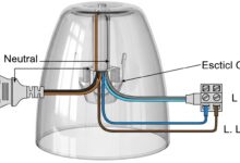 Was ist bei einer Lampe N und L [Bild mit Hilfe von KI erstellt]