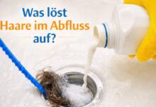Was löst Haare im Abfluss auf [Bild mit Hilfe von KI erstellt]
