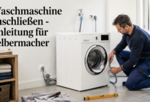 Waschmaschine anschliessen für Selbermacher
