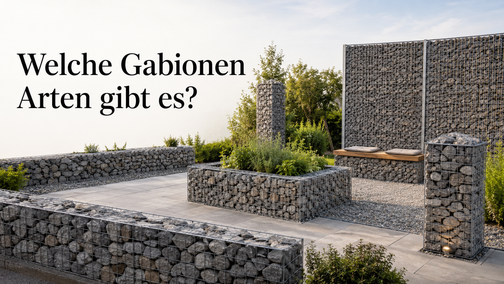 Welche Gabionen Arten gibt es?