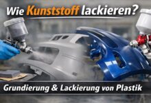 Wie Kunststoff lackieren