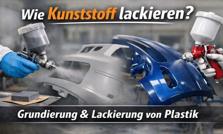 Wie Kunststoff lackieren