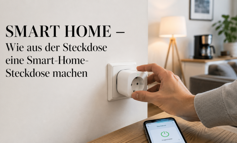 Wie aus der Steckdose eine Smart Home Steckdose machen