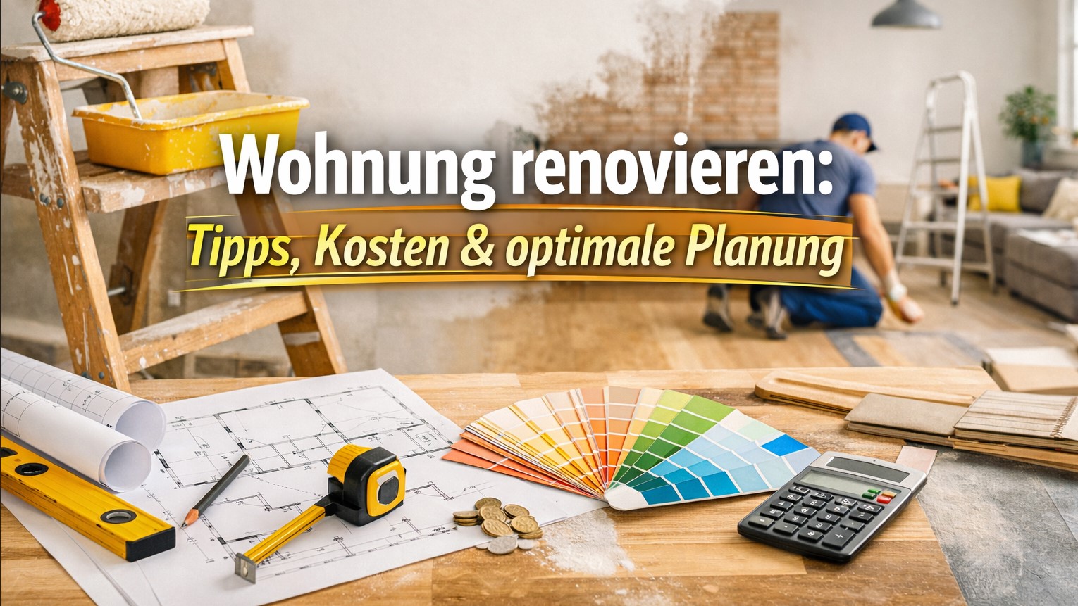 Wohnung renovieren: Tipps, Kosten & optimale Planung