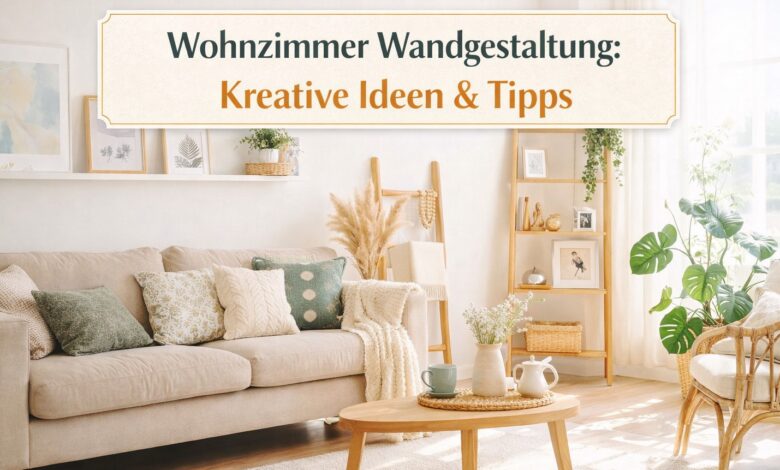 Wohnzimmer Wandgestaltung