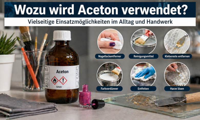 Wozu wird Aceton verwendet