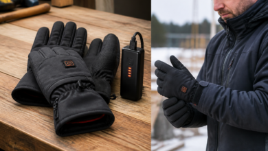Beheizbare Handschuhe für Arbeit und Sport – [Bild mit Hilfe von KI erstellt]