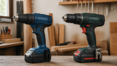 Bosch vs. Parkside von Lidl – Akkuschrauber Vergleich – [Bild mit Hilfe von KI erstellt]