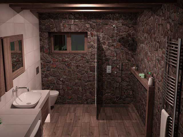 Designheizkörper - Badezimmer mit Heizung