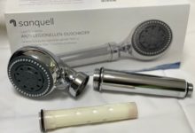 Duschkopf mit Legionellenfilter