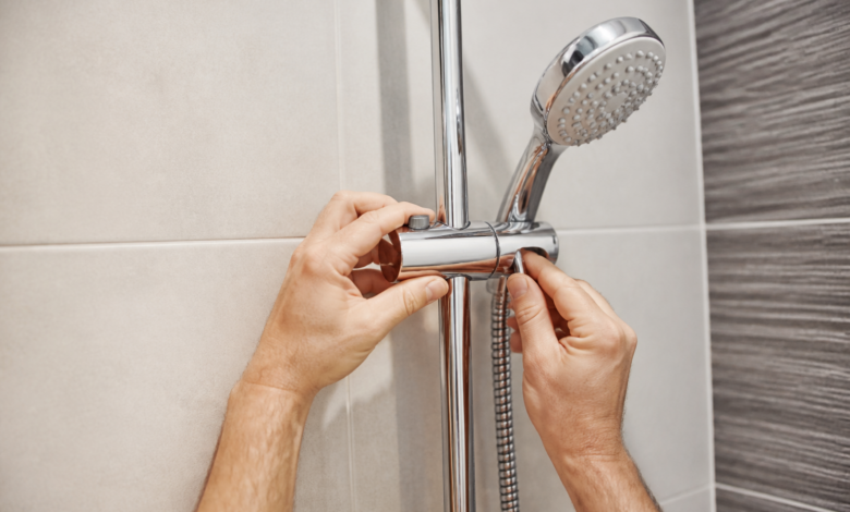 Grohe Ersatzteile – Duschstange Gleiter – [Bild mit Hilfe von KI erstellt]