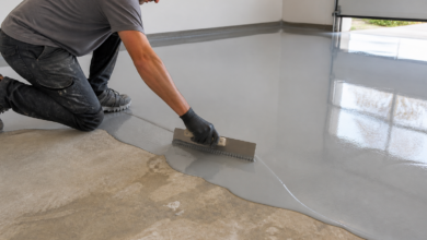 Epoxidharz Bodenbelag – auftragen und verarbeiten – [Bild mit Hilfe von KI erstellt]