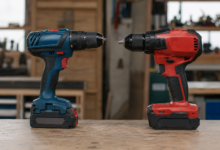 Bosch gegen Hilti Akkuschrauber - Welcher ist besser? [Bild mit Hilfe von KI erstellt]