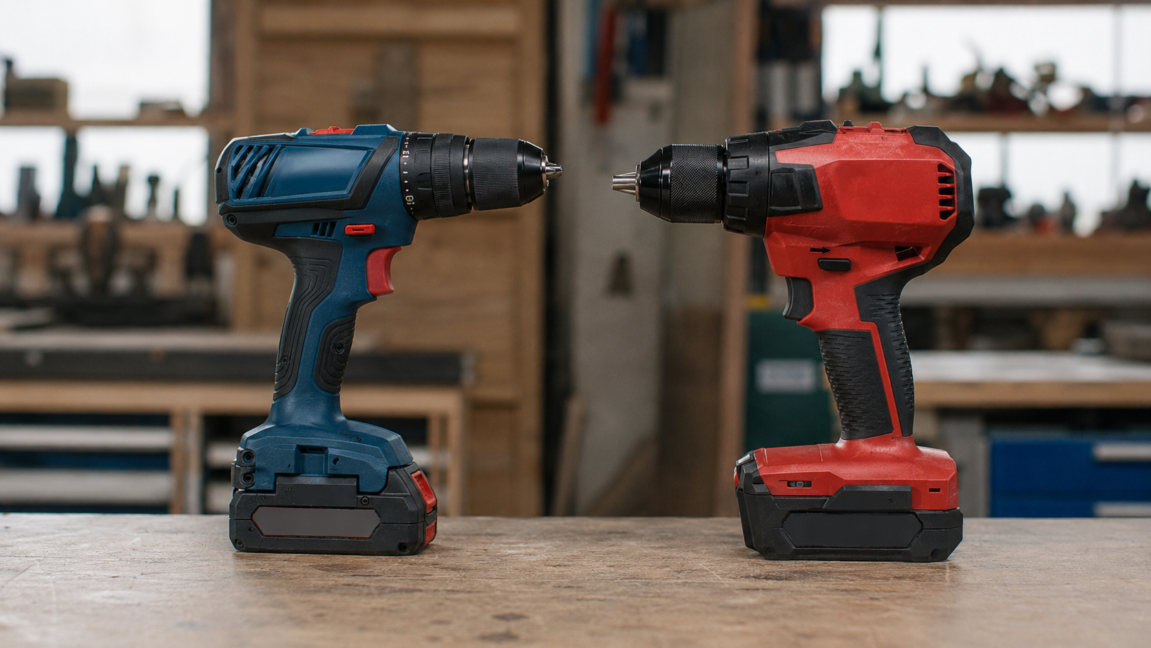 Bosch gegen Hilti Akkuschrauber – Welcher ist besser? [Bild mit Hilfe von KI erstellt]