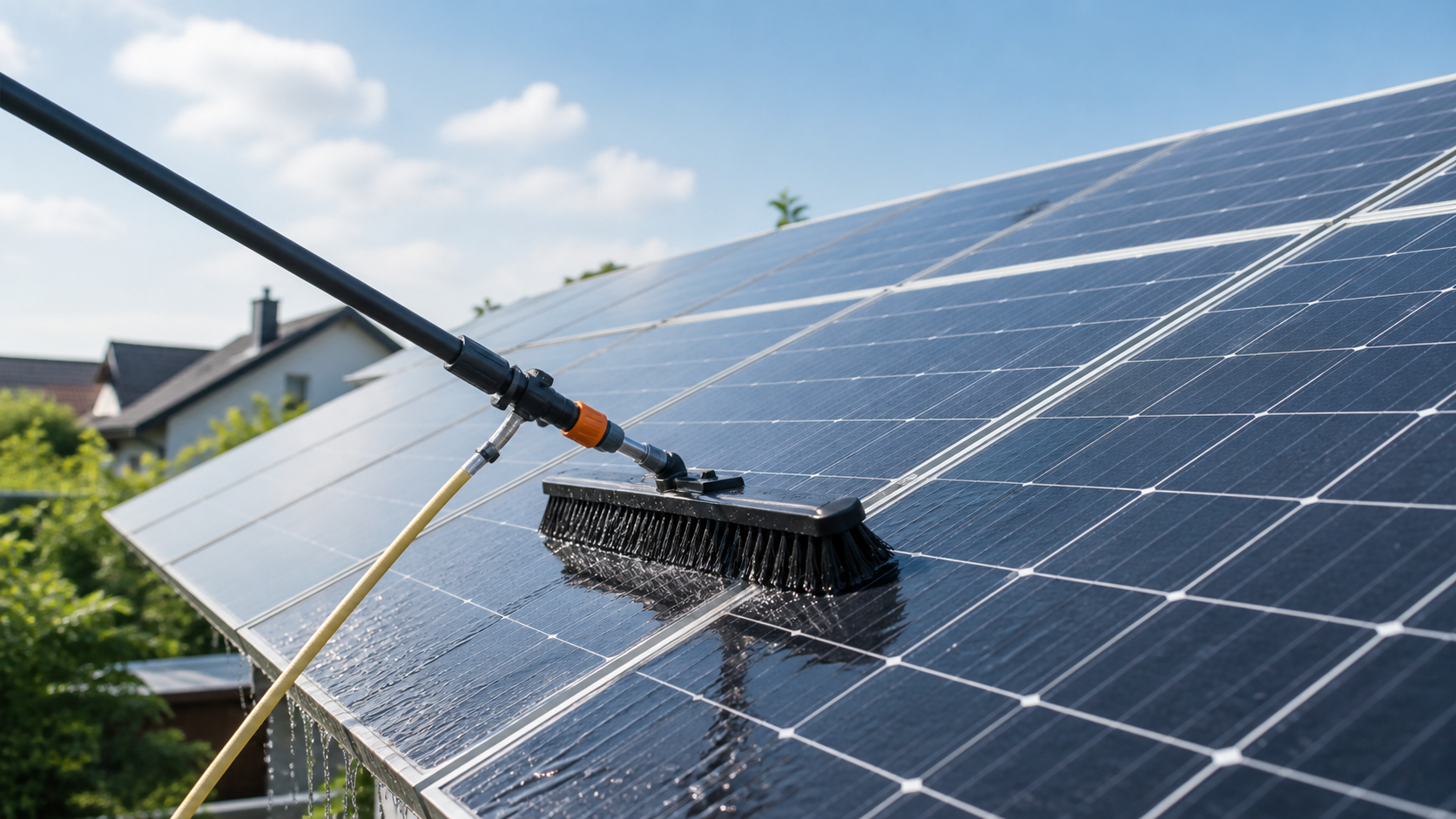 Solarfelder reinigen: Wann Pflege von PV-Anlagen sinnvoll ist