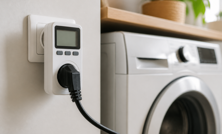 Stromverbrauchsmesser – Energiekosten genau erfassen und messen – [Bild mit Hilfe von KI erstellt]